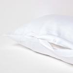 Постельное белье Homescapes белый, 38/76 см - фото 3