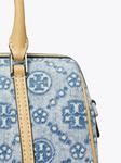 Сумка Tory Burch mini T Monogram, синий - фото 6
