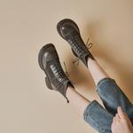 Ботинки Martin Boot женские Gemeiq, хаки - фото 27