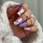 Гибридный лак 100. Bibi Isabellenails Purple Beautiona - фото 3