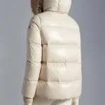 Moncler Laichefur Down Jacket Women's Gray Beige - фото 4