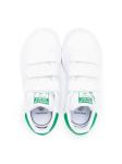 adidas Kids кеды Stan Smith на липучках, белый - фото 3