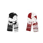 Вязаный шарф унисекс, Black - фото 10