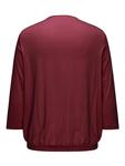 Блузка Goldner, бордо - фото 3