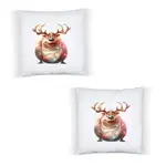 Декоративная поудшка Hey!Print, белый - фото