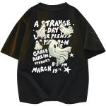 Футболка унисекс NOME, черно-белая - фото 4