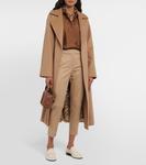 Узкие хлопковые брюки Lince Max Mara, Legno - фото 2
