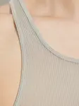 Ребристый топ-борцовка Rick Owens, нейтральный - фото 5