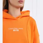 Толстовка обычного кроя Calvin Klein, оранжевый - фото 4