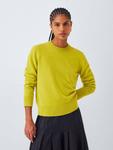 Водолазка из кашемира Crew Neck John Lewis, Lime - фото