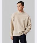 Свитер Loose fit Calvin Klein Jeans, желтый - фото