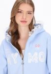 Толстовка myMo Zip-up sweatshirt, Light Blue - фото 4