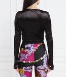 Блуза Versace Jeans Couture Regular Fit, черный - фото 4