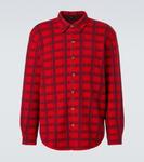 Рубашка из кашемира в клетку г-на Янга Arch4, Red Check - фото