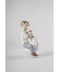 Фигурка мальчика с гусем Nao By Lladro, multi - фото 2