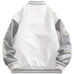 Бейсбольная куртка унисекс Doraemon, Белый - фото 5