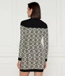 Платье Elisabetta Franchi, бежевый - фото 3