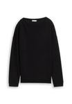 Толстовка TOM TAILOR Sweatshirt, Deep Black/Black - фото 5