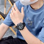 Disney Часы Mickey Series Electronic Movement Silicone Strap Watch Men's Watch Gray Dial - фото 5