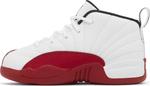 Кроссовки Air Jordan 12 Retro TD 'Cherry' 2023, белый - фото 3