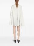 Giambattista Valli короткое платье-кейп, белый - фото 4