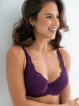 Бюстгальтер Fleur High Apex Balconette Pour Moi, Plum - фото