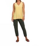 Обратимый топ-танк в цвете масло Sympli, Butter - фото 2