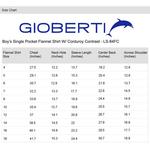 Детская фланелевая рубашка Gioberti с одним карманом и вельветовым контрастом, черный - фото 4