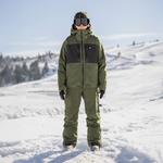 Брюки Armada Pascore Bib Armada, Olive/Black - фото 7