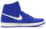 Кроссовки 1 retro high og 'hyper royal white' Air Jordan, синий - фото 2