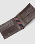 Кожаный кошелек с монетницей Tommy Hilfiger, коричневый - фото 3