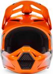Детский мотокроссовый шлем FOX v1 shield, Orange - фото 3