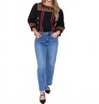 Топ Petals And Pearls в черном цвете Ivy Jane - фото 4