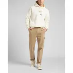 Худи Lee Logo Loose, белый - фото 5