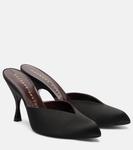 Сатиновые мюли Sitting Pretty Herbert Levine, Black - фото