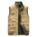 JEEP SPIRIT Жилет унисекс, Ecru/Red - фото 9