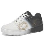 Doraemon Дораэмон Градиентные синие унисекс скейтерские кеды лоу-топ, цвет Gradient Blue - фото 6