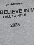 Футболка из хлопка Jil Sander, серый - фото 5
