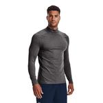 Спортивный топ Under Armour ColdGear Fitted Mock, серый - фото
