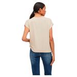 Блуза Vila Ellette, бежевый - фото 2