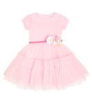 Платье из тюля Monnalisa, розовый - фото