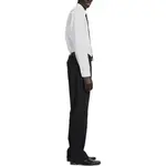 Хлопковые брюки по фигуре Balenciaga, черный - фото 6