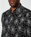 Рубашка эмеро 10268451 01 Straight fit Hugo, черный - фото 4