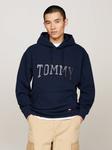 Толстовка Tommy Jeans Loose fit, темно-синий - фото