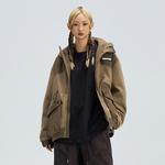 Пуховик унисекс Starter, оливковый - фото 15