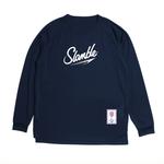 Длинный рукав Футболка Unisex Slamble, Розово-красный - фото 3