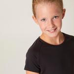 Дышащая футболка для девочек S500 - черная Decathlon - фото 2