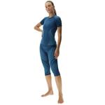 Брюки UYN Evolutyon Baselayer 3/4, синий - фото 3