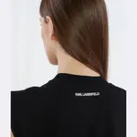Топ стандартного кроя Karl Lagerfeld, черный - фото 3