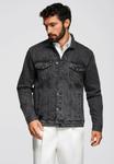 Куртка Ombre Denim jacket, Black - фото